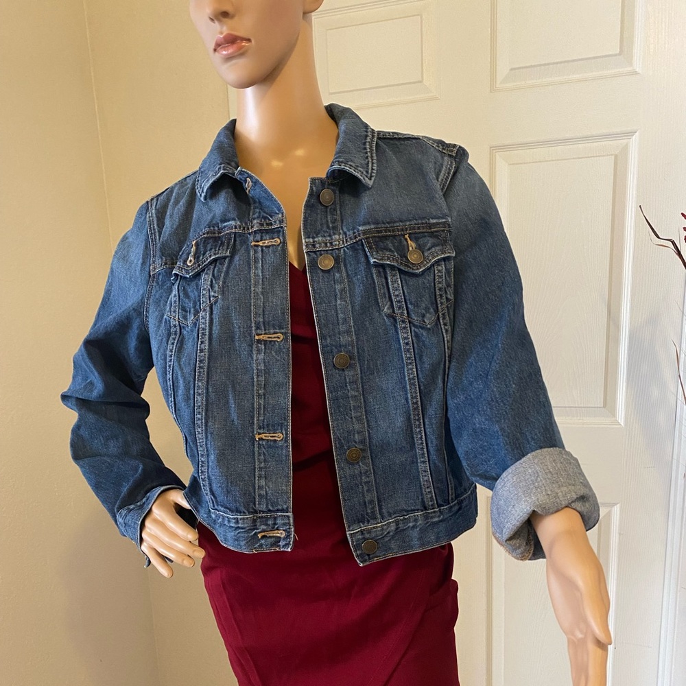 Old navy cropped Jean jacket